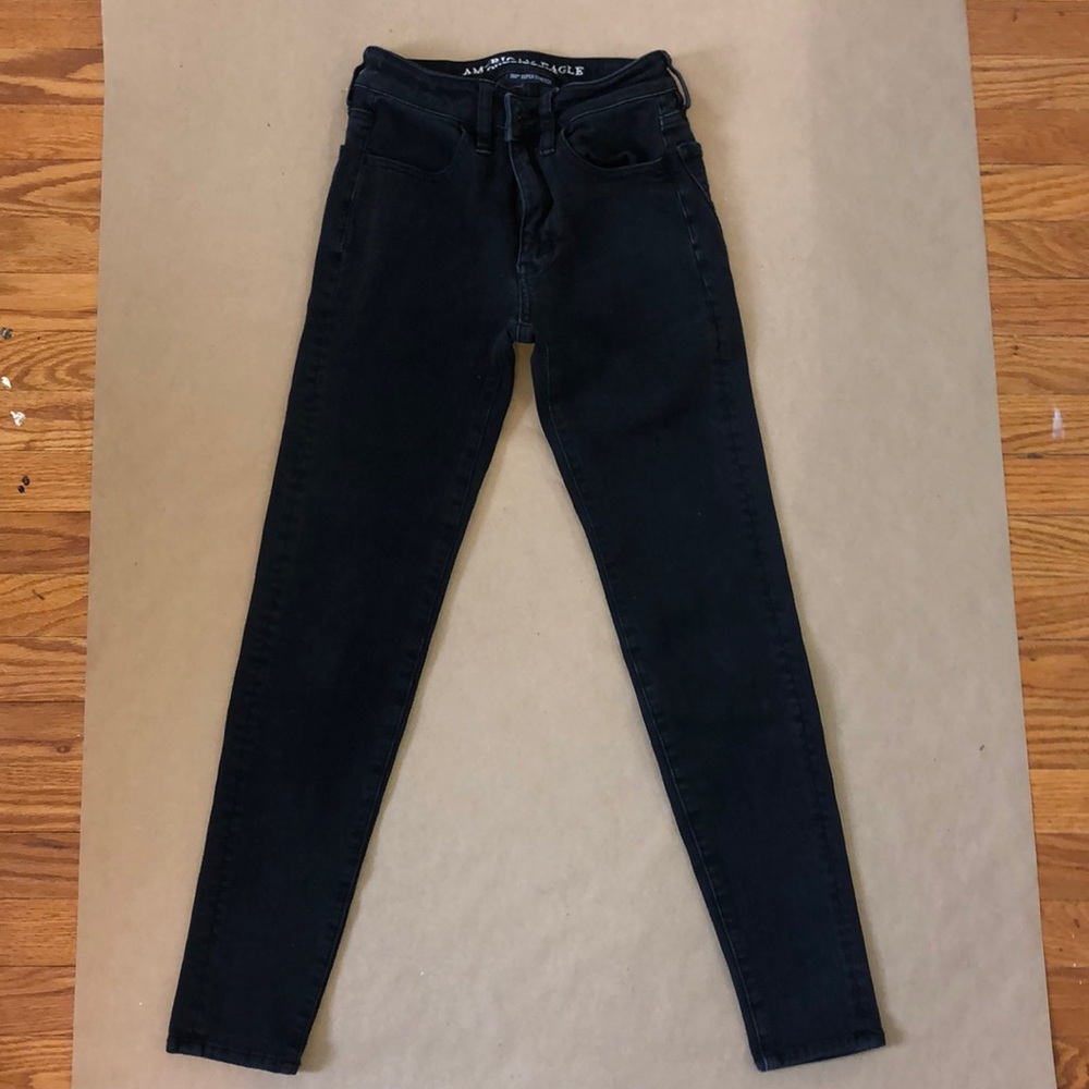 American Eagle Black (no rip) Jeans